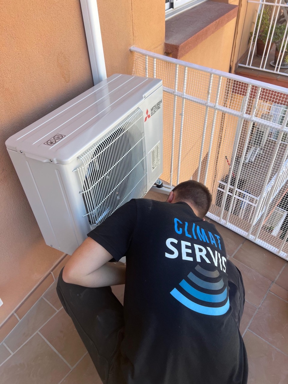 Conexionado de una unidad exterior Mitsubishi Electric